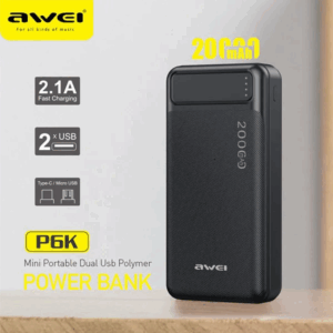 POWER BANK AWEI P6K