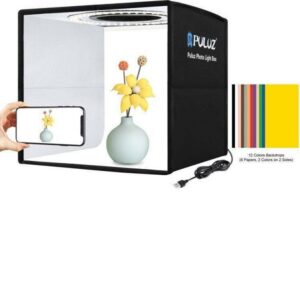 Photo Box Mini Φωτιζόμενο με Πολλαπλά Backround 25x25x25cm PU5025B Puluz