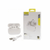 Pavareal P5 In-ear Bluetooth Handsfree Ακουστικά με Θήκη Φόρτισης Λευκά