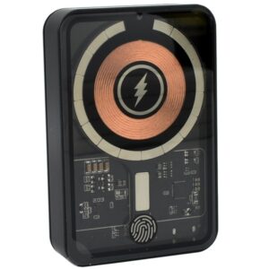 Power Bank 15000mAh με Ασύρματη Μαγνητική Φόρτιση Andowl Q-CD228 Μαύρο