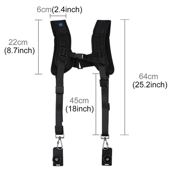 Puluz Double Shoulder Harness for Universal PU6002