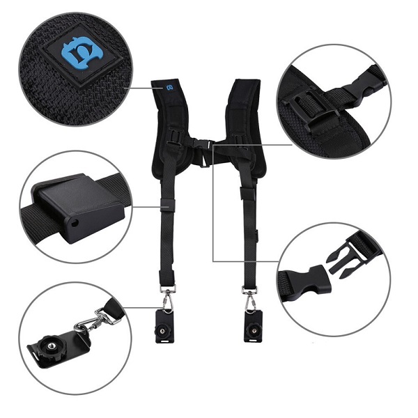 Puluz Double Shoulder Harness for Universal PU6002