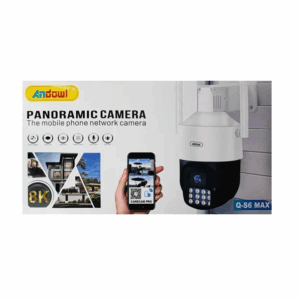 IP Κάμερα Ασφαλείας με WiFi 8K Αδιάβροχη Ασύρματη Andowl Q-S6 MAX Λευκή