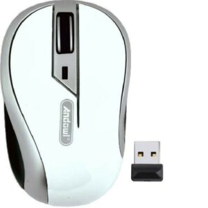 Ασύρματο Mini Ποντίκι Λευκό Andowl QM63