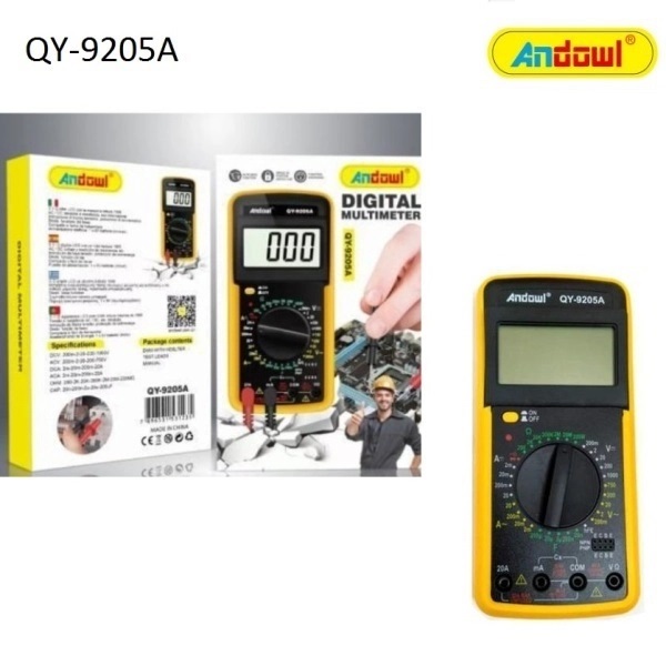 Πολύμετρο Ψηφιακό QY-9205A Andowl