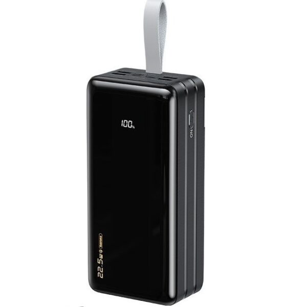 Remax RPP-173 Power Bank 60000mAh 22.5W με 4 Θύρες USB-A και Θύρα USB-C Μαύρο
