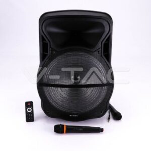 SKU7738 50W BT Ηχείο Ασύρματο ενσύρματο μικρόφωνο RF Control RGB