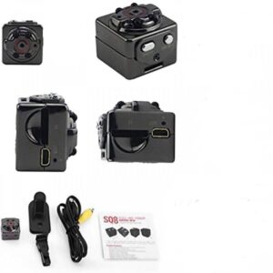 SQ8.jpg Κρυφή Κάμερα Παρακολούθησης με Υποδοχή για Κάρτα Μνήμης Mini DV Full HD 1080p με Ανίχνευση Κίνησης SQ8