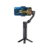 Selfie Stick Gimbal Κινητού Σταθεροποιητή Τρίποδο Bluetooth F5plus Μαύρο
