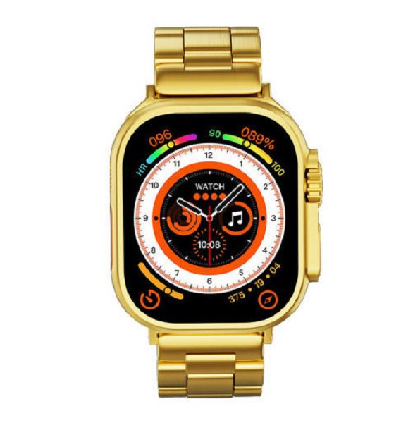 Smartwatch G9 Pro Ultra με Παλμογράφο (Χρυσό)
