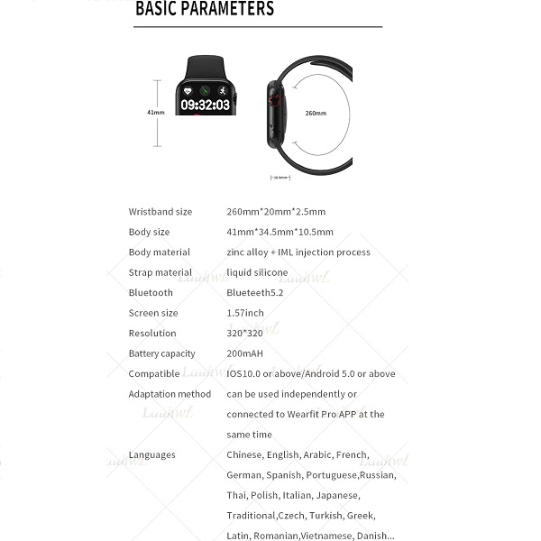 Smartwatch-HW12-40mm-Ροζ3.jpg Smartwatch HW12 40mm Ροζ