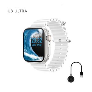 Smartwatch-με-Παλμογράφο-Λευκό-U8-Ultra-45mm.jpg Smartwatch με Παλμογράφο (Λευκό) U8 Ultra 45mm