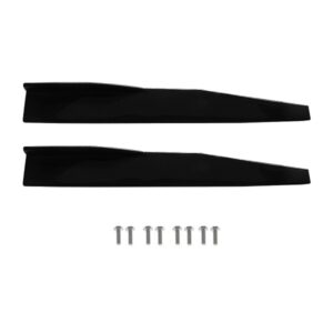 Spoiler Αυτοκινήτου Πλαϊνά 75cm Γυαλιστερά Μαύρα HW-0018 2 τμχ