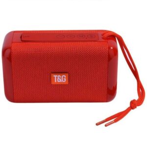 T&G TG-163 Ηχείο Bluetooth 5W Κόκκινο Χακί