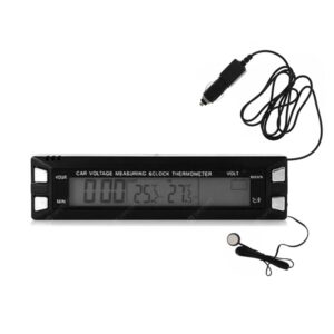Untitled-3_ozqo-o7-3.jpg LED Ψηφιακό Βολτόμετρο/Ρολόι/Θερμόμετρο Αυτοκινήτου 12/24V με Αισθητήρα Θερμοκρασίας EC-30