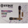 ΜΙΚΡΟΦΩΝΑ ΑΣΥΡΜΑΤΑ ΣΕΤ 2 UHF WG200II ME 1 ΠΟΜΠΟ USB ΚΑΡΦΙ