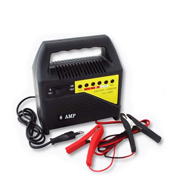 Φορτιστής μπαταρίας - Battery Charger 6/12V 6A JG369
