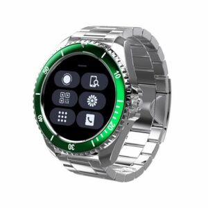 Z27-Smartwatch-με-Παλμογράφο-Ασημί.jpg Smartwatch με Παλμογράφο Sms Email (Ασημί & Μαύρο) Z27