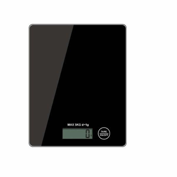 Ψηφιακή Ζυγαριά Κουζίνας 1gr/5kg Μαύρη Arrango AB76484