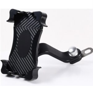 Βάση Κινητού Μοτοσυκλέτας με Κλιπ για τον Καθρέπτη ΕΩΣ 6.8''