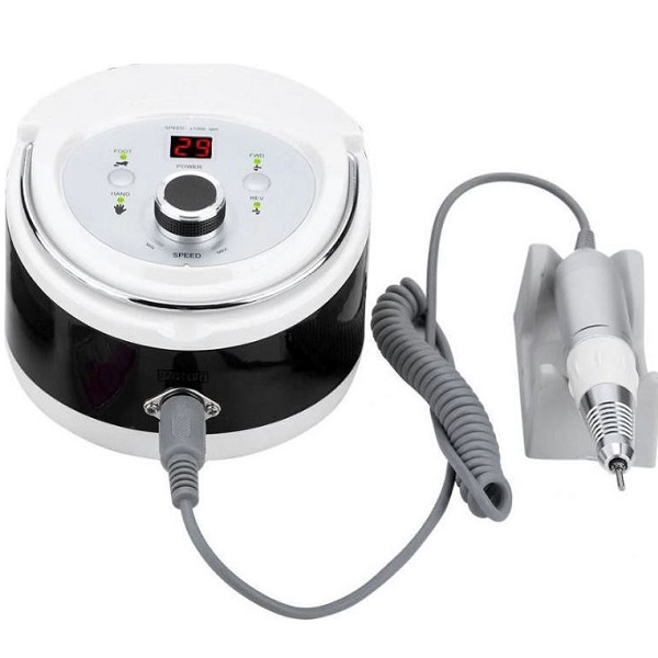 ZS60661.jpg ZS-606 Τροχός Νυχιών Ρεύματος 30000rpm με Πεντάλ σε Μαύρο Χρώμα 45W