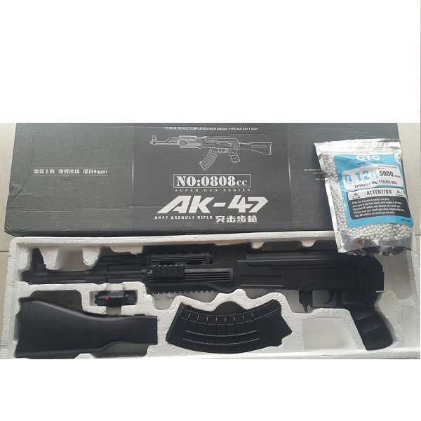 Airsoft BB Springer AK-47 Μαύρο Νο 0808cc