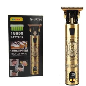 Κουρευτική Μηχανή Επαναφορτιζόμενη Χρυσή Q-LF710 Andowl