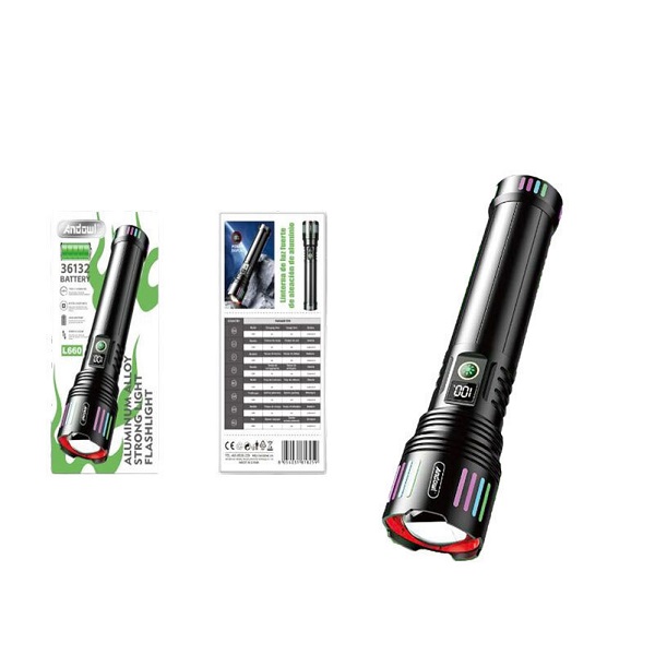 Andowl L660 Φακός Led Επαγγελματικός