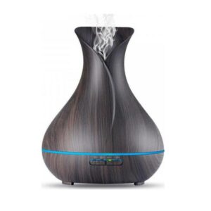 Αρωματοθεραπεία Συσκευή Led Υπερήχων Q-T58 Καφέ 550ml Andowl