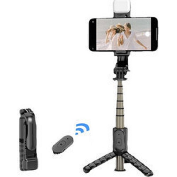 Selfie Stick με Bluetooth Μαύρο Andowl Q10S