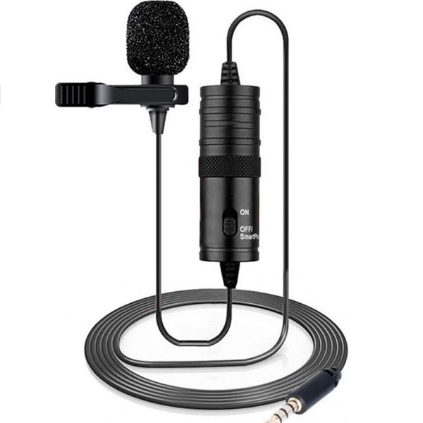 Μικρόφωνο Electret 3.5mm Q955S Πέτου για Κάμερα Andowl