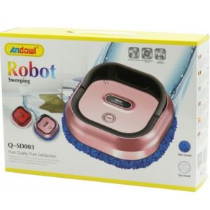 Σκούπα Ρομπότ για Σκούπισμα & Σφουγγάρισμα Rose Gold Andowl Q-SD003