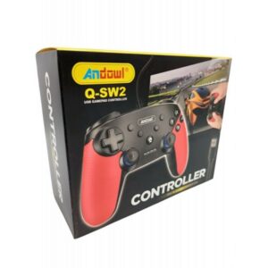 andowl_q_sw2_ensyrmato_gamepad_gia_switch_kokkino.jpg Gamepad Ενσύρματο για Switch Κόκκινο Andowl Q-SW2