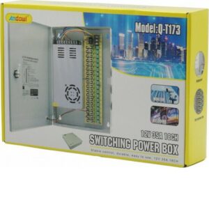 Τροφοδοτικό Κουτί Συστημάτων CCTV Q-T174 Andowl