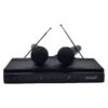 Karaoke Σύστημα με Ασύρματα Μικρόφωνα σε Μαύρο Χρώμα Q-MIC590 Andowl