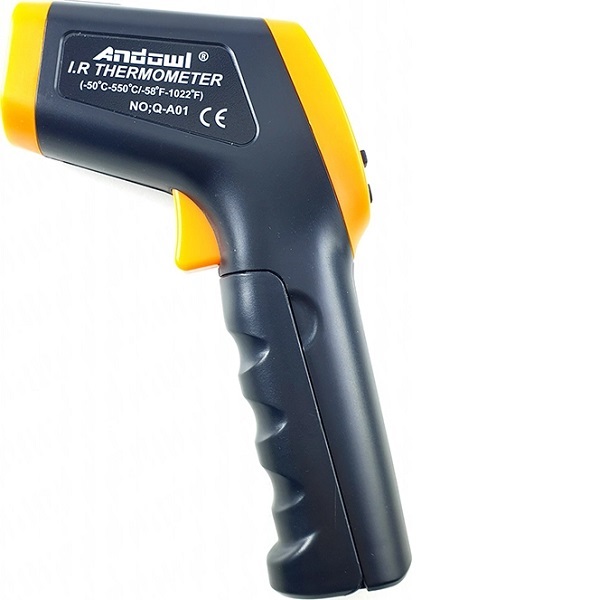 Θερμόμετρο Υπερύθρων για Θερμοκρασίες από -42°C έως 550°C με Αναλογία Απόστασης 12:1 Andowl Q-A01