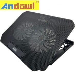 Cooling Pad για Laptop έως 17" με 2 Ανεμιστήρες Andowl Q-SR03