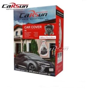 Κουκούλα Αυτοκινήτου με Τσάντα Μεταφοράς 580x175x120cm Αδιάβροχη XXLarge που Στερεώνεται με Λάστιχο Carsun LA-1894