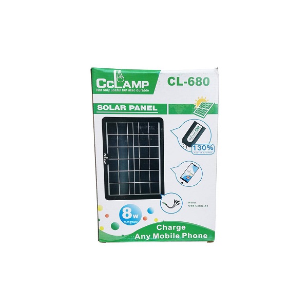 Ηλιακό Πάνελ Φορτιστής Συσκευών 8w 6v CL-680