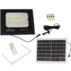 Ηλιακός Προβολέας 100W Στεγανός IP67 με Τηλεχειριστήριο και Ψυχρό Λευκό Φως σε Μαύρο χρώμα CL-750S