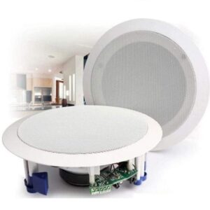 Αυτοενισχυόμενα Ηχεία Οροφής 20W με Bluetooth (Ζεύγος) σε Λευκό Χρώμα P8055