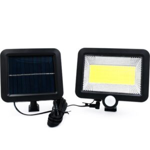 Ηλιακός Προβολέας IP65 με Αισθητήρα Κίνησης και Ψυχρό Λευκό Φως FX-581