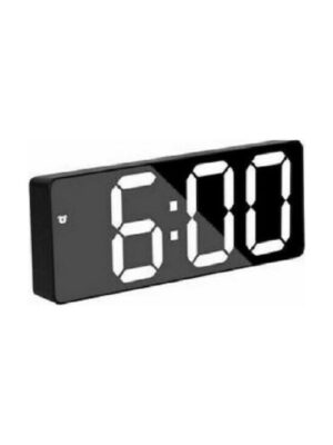 Ρολόι Ψηφιακό Επιτραπέζιο με Ξυπνητήρι LED Μαύρο G-H0712l