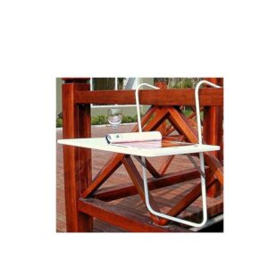 fixedratio_20220509155929_ba5b5e6a.jpg Κρεμαστό Τραπέζι Εξωτερικού Χώρου Μεταλλικό Λευκό 60x40x74εκ. 735600