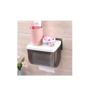 Αδιάβροχη Θήκη για Χαρτί Υγείας με Ράφι & Θέση Κινητού 5167