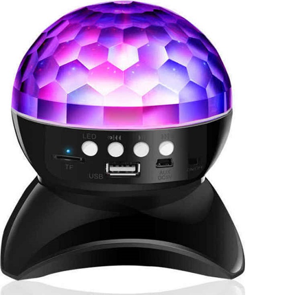 fotizomeni_ntiskompala_l740_led_black.jpg Ηχείο Bluetooth Μπάλα DISCO Με Χρωματιστό LED L-740