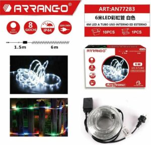 Φωτοσωλήνας 220V Ψυχρό Λευκό με Προγράμματα IP44 Arrango