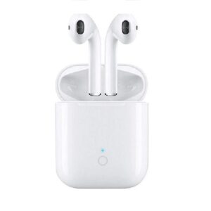 Ακουστικά Bluetooth Handsfree Earbud με Θήκη Φόρτισης Λευκά i15