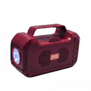 icheio_bluetooth_me_radiofono_red.jpg Ηχείο Bluetooth με Ραδιόφωνο Κόκκινο WSTER WS-5395