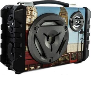 Ηχείο με λειτουργία Karaoke KTS-1019B σε Μαύρο Χρώμα